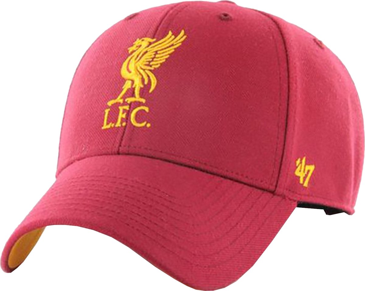 47 Brand EPL Liverpool FC Snap 47 MVP EPL-BLPMS04WBP-RZ, Mannen, Rood, Pet, maat: One size