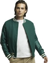 SUPERDRY Vintage Varsity Bomber Jasje Mannen Grijs - Maat S