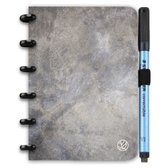 GreenStory - GreenBook Uitwisbaar Notitieboek - Herbruikbaar Notitieboek - Notitieblok - A6 - Lijn & Blanco