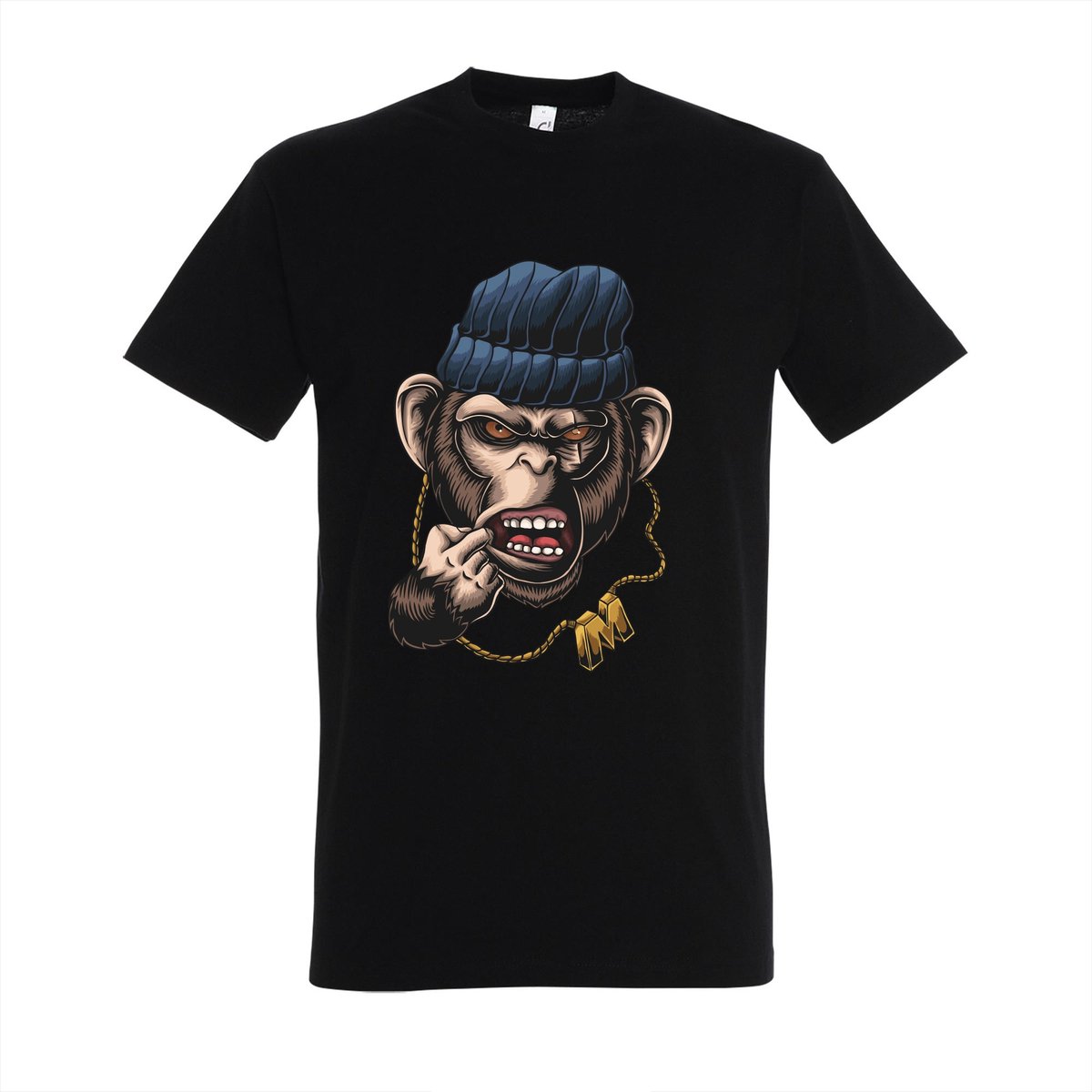 Go Mama T-shirt Met Print