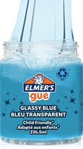 Slime prêt à l'emploi Elmer's Gue | vase bleue vitreuse | idéal pour mélanger avec des ingrédients supplémentaires | 236,5 ml | 1 pièce