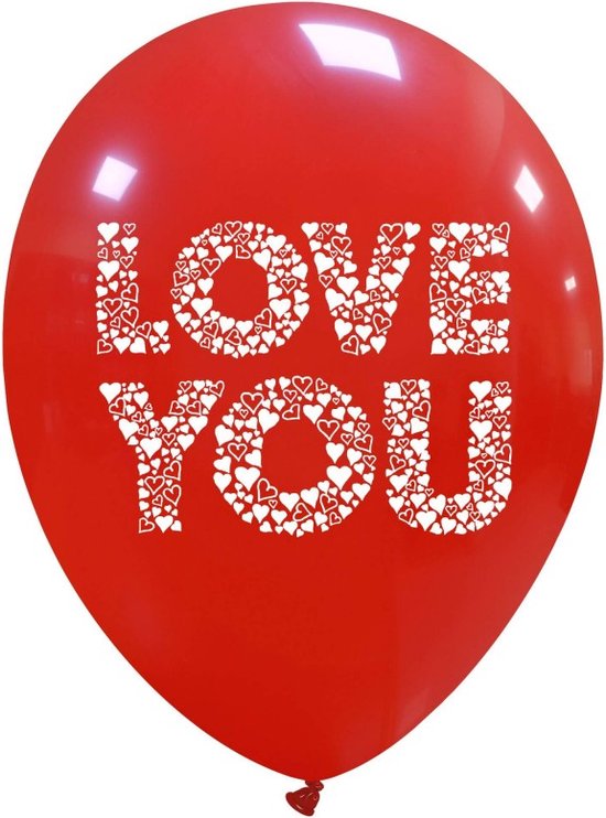 Fangoo Valentijnsdag decoratie romantische rode ballon kit liefde