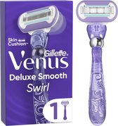 Gillette Venus Deluxe Smooth Swirl - Voor Een Extra Gladde Scheerbeurt - 1 Handvat - 1 Navulmesje