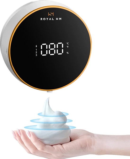 Royal WM - Automatische Zeepdispenser - 300ml - Wandmontage - Sensor - Wit