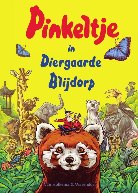 Pinkeltje in Diergaarde Blijdorp - cover