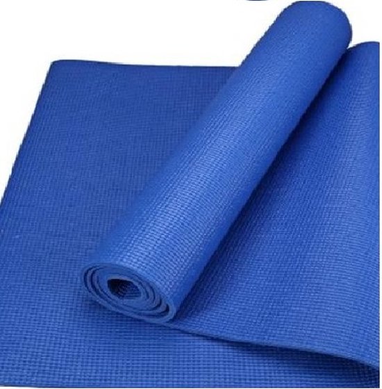 Yoga Mat Geel 61 x 173 cm en 6 mm dik