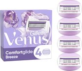 Gillette Venus Comfortglide Breeze - Pour un rasage de près - 4 Lames de recharge