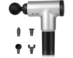 Massage gun - Zilver - Draadloos - Spierherstel en Relax massage