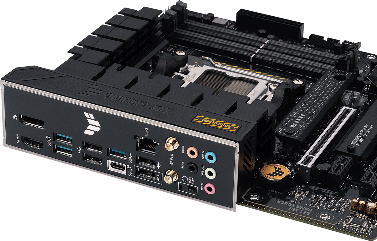 Asus Tuf Gaming B650M-Plus Wifi - Moederbord - Amd B650 - Socket Am5 - Micro Atx - afbeelding 4