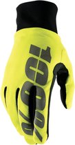 100% MTB Gloves Hydromatic Waterproof - Fluo Geel - L