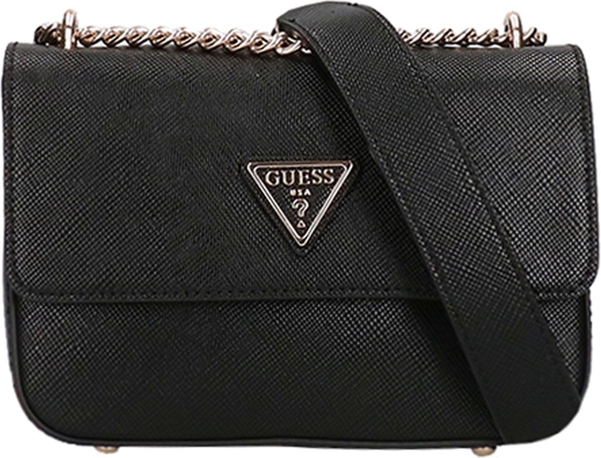 GUESS® U.S.A. Mini-schoudertas met franje Dames GUESS® U.S.A. Mini-schoudertas met franje Dames