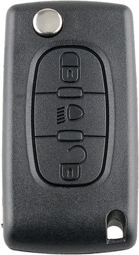 Clé de voiture 3 boutons Light CEO536-VA2 avec batterie Sony adaptée pour  clé Peugeot... | bol