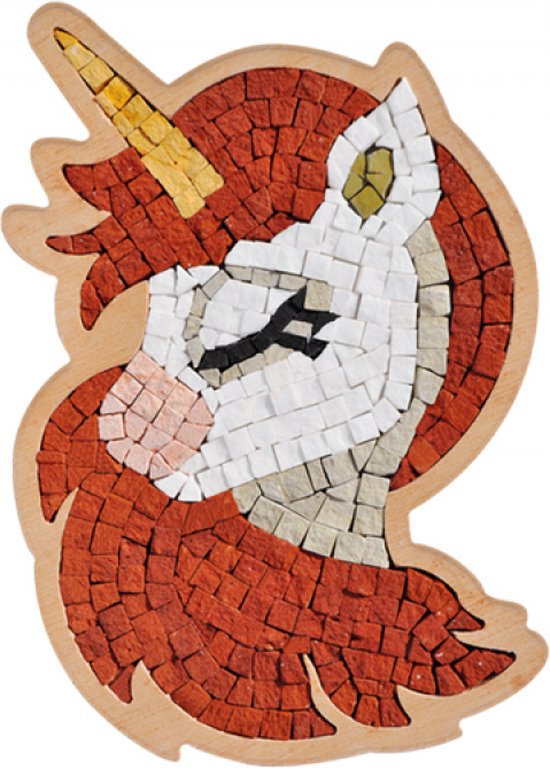 Mozaiekpakket - Neptune Mosaic, mosaikit - Unicorn type 1 - Mozaïek -  mozaiek kinderen... | bol.com