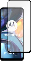 Cazy Screenprotector Motorola Moto G22 Full Cover Tempered Glass - Zwart