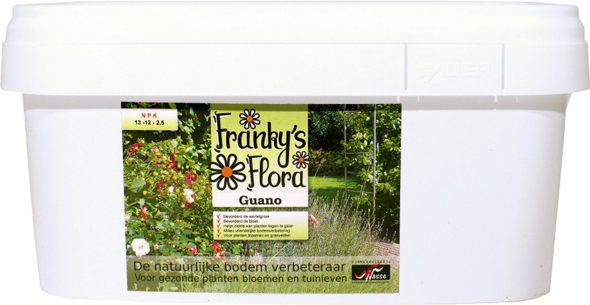 Franky's Flora - Guanomeel - Vogel- 5 liter