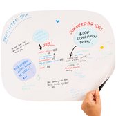 Greenstory - Sticky Whiteboard - Tableau de planification vide - 50 x 40 cm