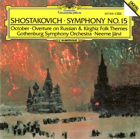 Shostakovich:Symphony No.15/October Op.131/Overture On Russian and Kirghiz Folk Themes