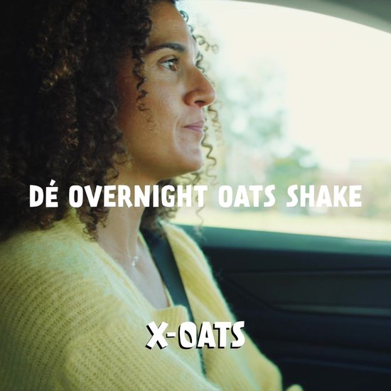 X-OATS Proteïne oats Ontbijtshake - Proteïneshake & Maaltijdshake - Vegan Glutenvrij Hoog in vezels - 20g Eiwit - 8-pack Banaan/Chocolade