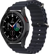 Bandje Voor Huawei Sport Ocean Band - Middernacht (Blauw) - Maat: 20mm - Horlogebandje, Armband