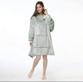 | Hoodie Blanket | | oversized deken | | capuchon deken | | winter trui | | Slaapkleding || Mint Green ||