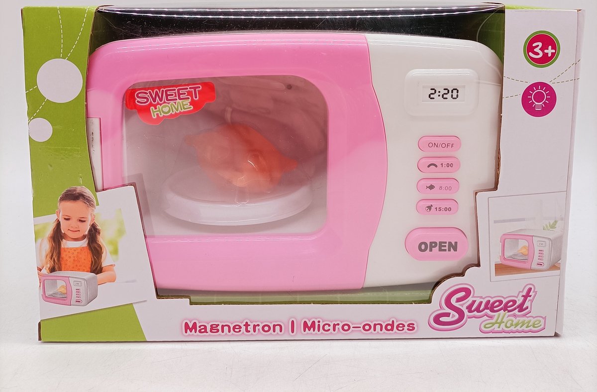Sweet Home - speelgoed magnetron - kids - roze | bol