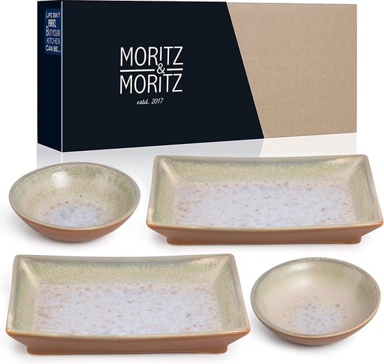 Moritz & Moritz 8-delige sushi serviesset voor 2 personen