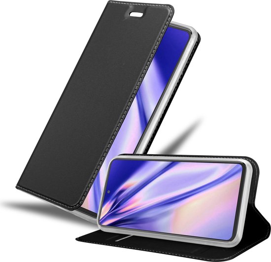 Coque Cadorabo pour Samsung Galaxy A53 5G en CLASSY BLACK - Coque de protection avec fermeture magnétique