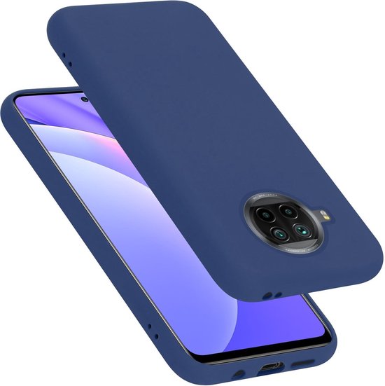 Coque Cadorabo pour Xiaomi Mi 10T LITE en BLEU LIQUIDE - Coque de protection en silicone TPU souple
