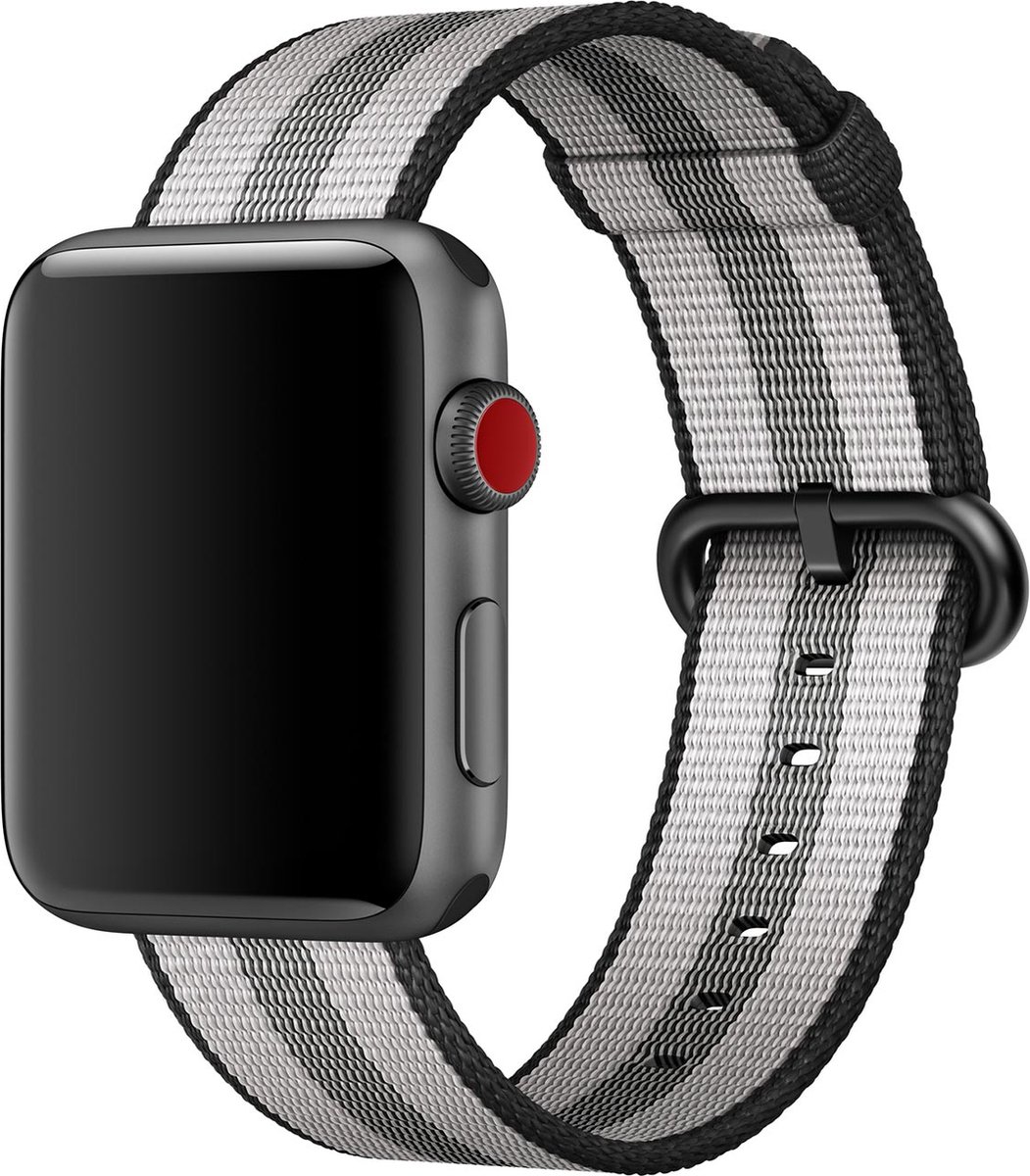 Apple Woven Nylon Apple Watch 38mm / 40mm / 41mm Black