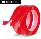 24ME® 10 Meter Dubbelzijdig Tape - Montage Tape - Premium Kwaliteit
