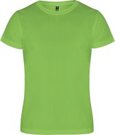 T-shirt de sport unisexe enfant vert anis manches courtes marque Camimera Roly 12 ans 146-152