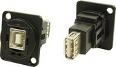 Adaptateur XLR Prise USB B 2.0 vers Prise USB B 2.0 Adaptateur intégré CP30207NMB CP30207NMB Cliff 1 pièce(s)