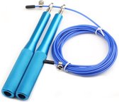 New Age Devi - Springtouw - Licht Blauw - Jump rope - Crossfit - Hoge Snelheid - Duurzaam Staal Slijtvast ontwerp