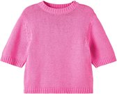 Name it Meisjes Roze Knit Trui Halflange Mouw Balao Cyclamen - 134/140