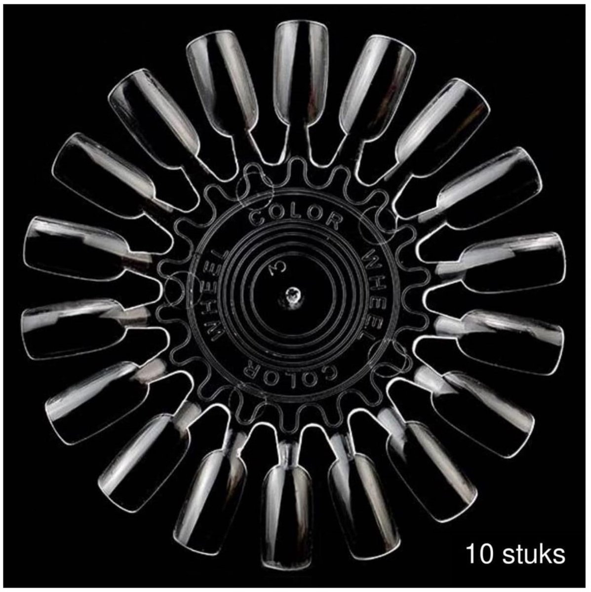 Goedkoopste Goodbitz® - Nageldisplay - 10 stuks - Nagelwiel - Nagellak kleuren waaier - Nagelpalet - Nagel display - Nagellak waaier - Nagel waaier - Nagel wiel - Nagel display waaier - Nagellak organizer - Nagelwaaier - Nail art display - Color pops