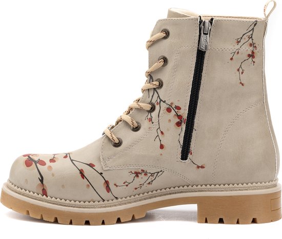 GOBY - Sanko - Bottes pour femmes - Botte - Bottes femmes - Bottes pour femmes - Bottes pour femmes - Bottines - Fait main - Imprimé floral - Taille 36