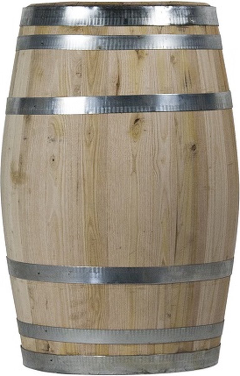 Wijnvat - Bruin - Kastanjehout - 100 Liter - Voor Decoratief Gebruik - Merkloos