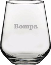Drinkglas gegraveerd - 42,5cl - Bompa