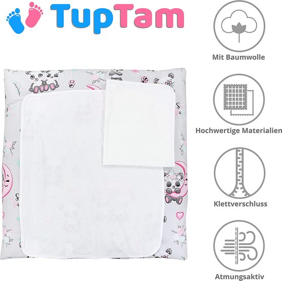 Hygiënisch Aankleedkussen 50 x 70 cm - Ondersteuning voor Baby 0-25 kg - Onderlegger Hygiënisch Aankleedkussen 50 x 70 cm - Ondersteuning voor Baby 0-25 kg - Onderlegger