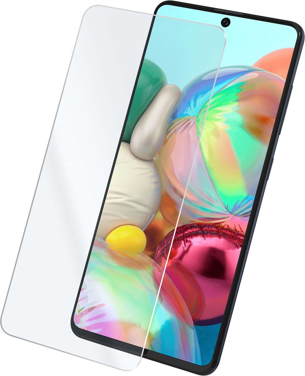 Geschikt voor Samsung Galaxy A71 Latex Screenprotector Flexibel Bestendig Transparant