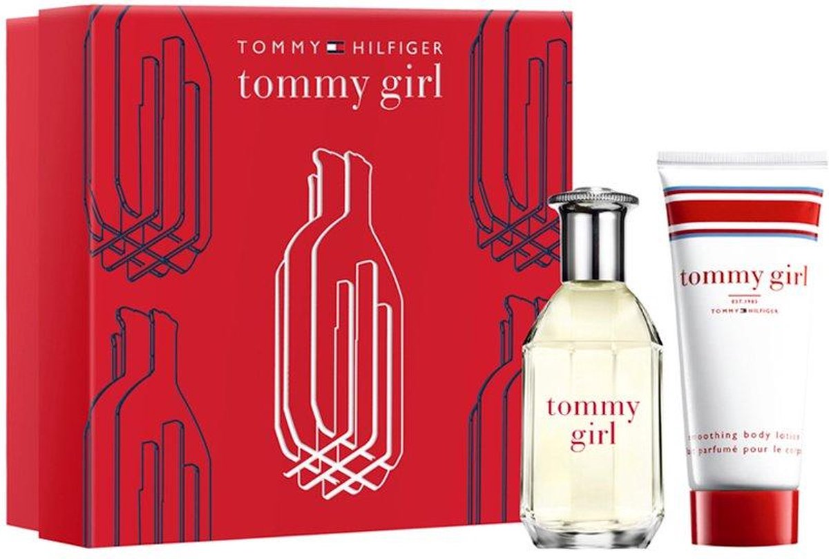 Tommy Girl By Tommy Hilfiger For Women Set: EDT+Body Lotion+Shower Gel New