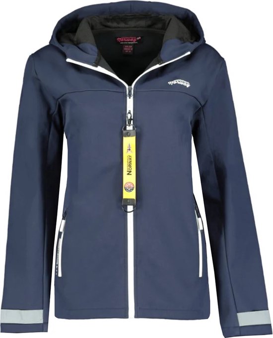 Geographical Norway Sofshell Jas Dames - Tanya - Donker Blauw