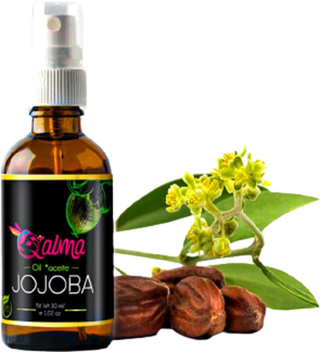 Jojoba Olie – Voor huid en haar, Met Vitamine A,B en E, Geschikt voor Verschillende Huidtype, 100% Natuurlijk