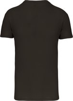 Dark Khaki T-shirt met ronde hals merk Kariban maat L