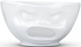 Tassen serie wit porseleinen kom met blaffend gezichtje 1000 ML - Bowl barfing