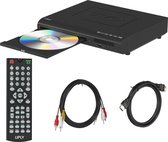 UPLY DVD Speler met HDMI - Full HD - Regiovrij - Inclusief HDMI en Afstandsbediening - DVD en CD Speler - USB