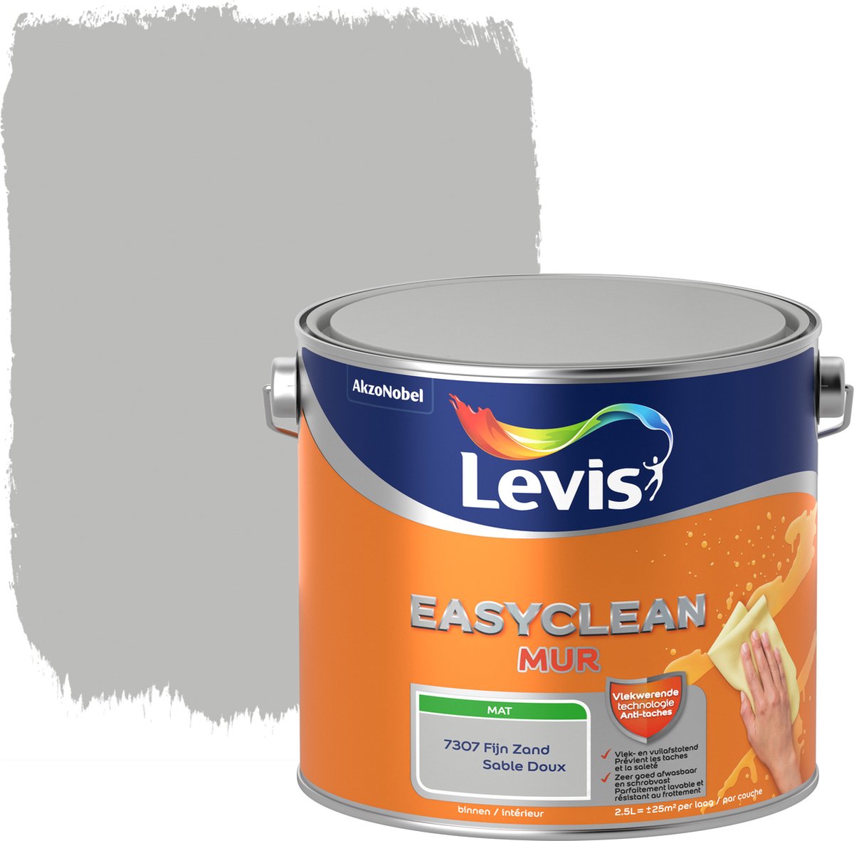 Levis - Easyclean Mur Mat - Fijn Zand - 2,5 L – foto 8