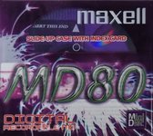Maxell MD80 Purple Minidisc