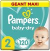 Pampers Baby-Dry luiers - Maat 2 (4-8kg) - 120 stuks - Voordeelverpakking