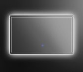 Badplaats Badkamerspiegel Furore LED - 100 x 60 cm - LED verlichting - Badkamer Spiegel - Spiegel Douche